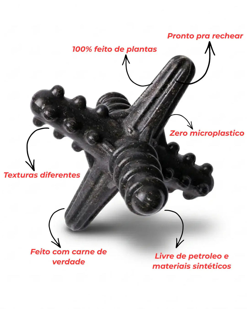 Mordedor Asterisco Grande Carne Extra Forte BioBone