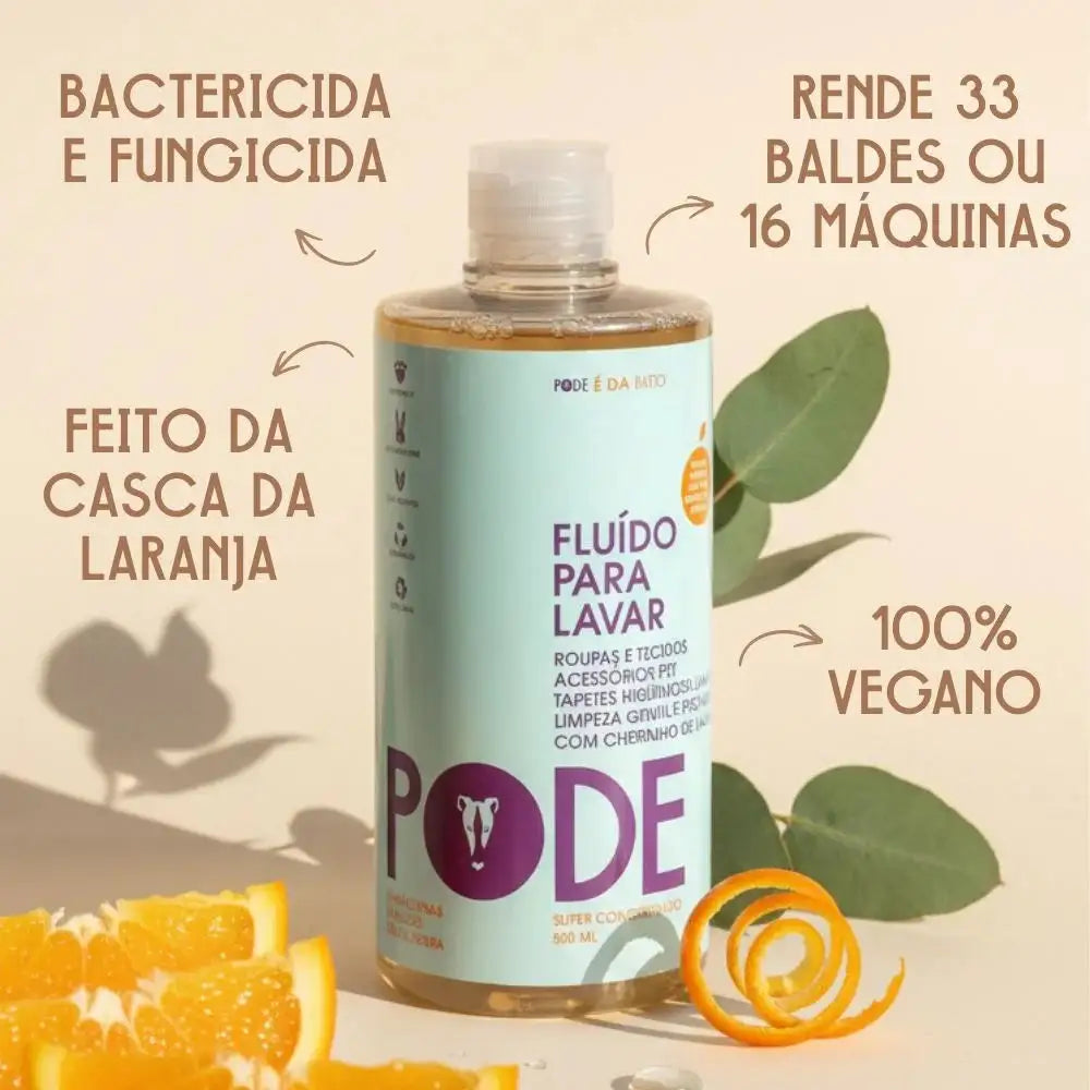 Fluido Para Lavar PODE Bartô 500ml