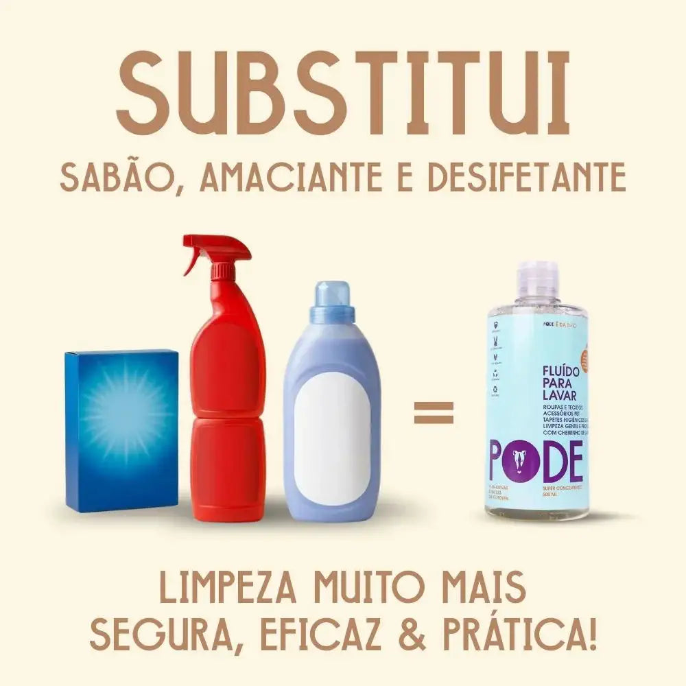 Fluido Para Lavar PODE Bartô 500ml