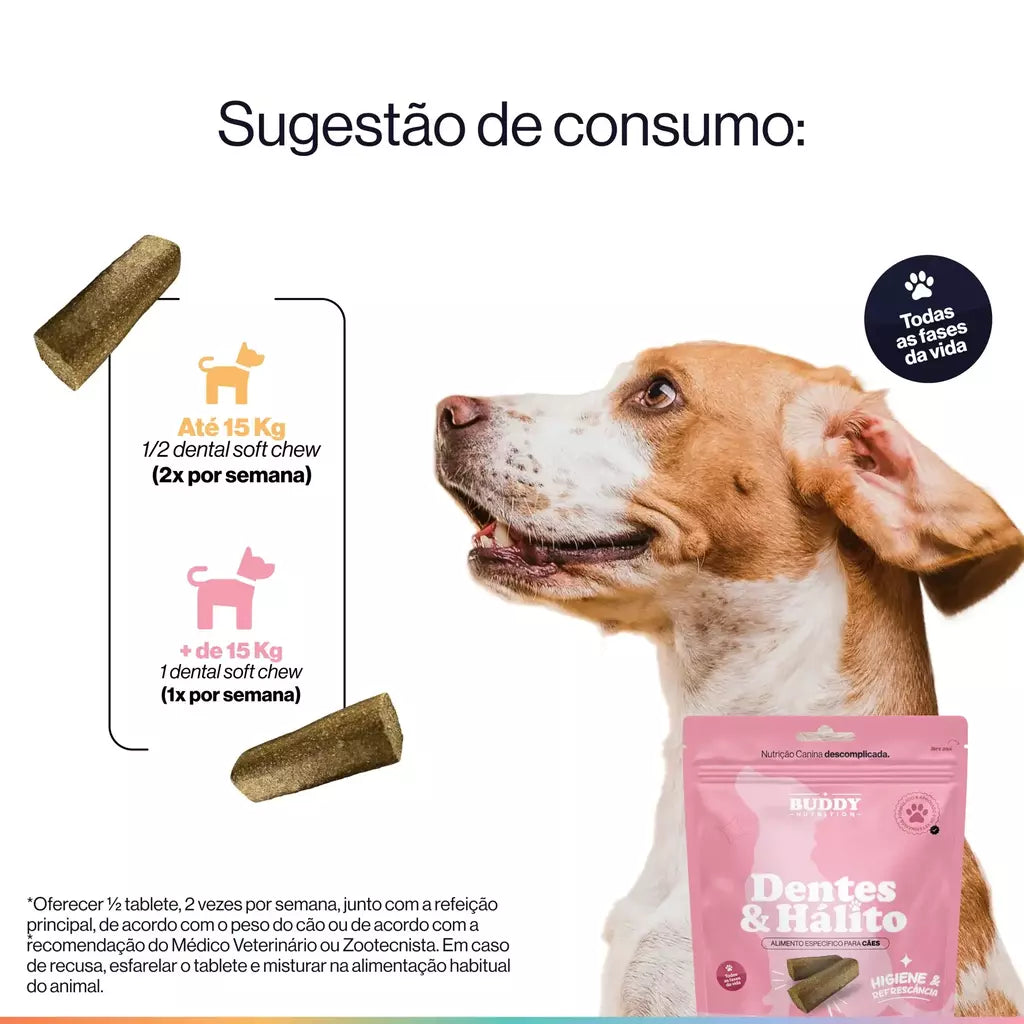 Dentes & Hálito Suplemento Buddy Nutrition
