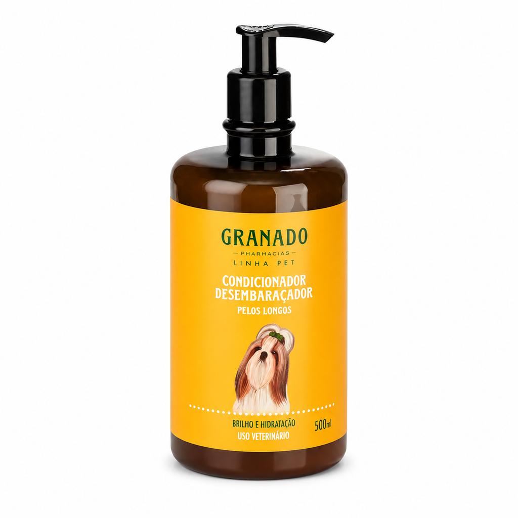 Condicionador Desembaraçador para Pelos Longos Granado Pet 500 ml