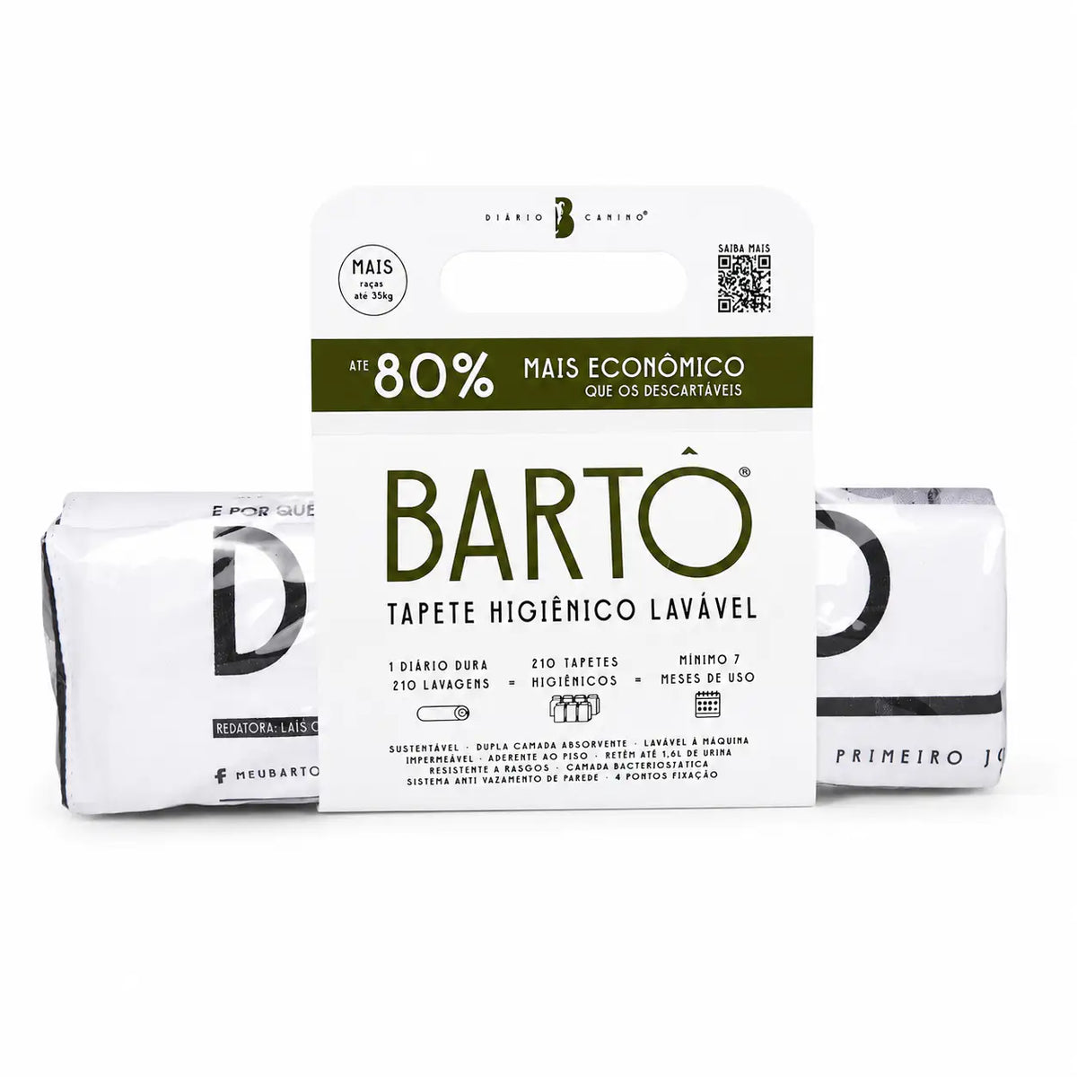 Tapete Higiênico Lavável Bartô Mais Jornal