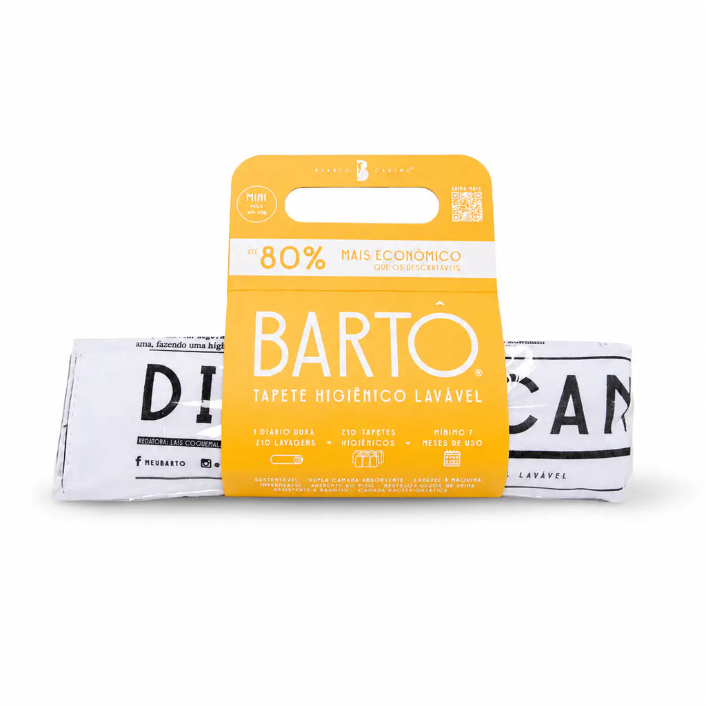 Tapete Higiênico Lavável Bartô Mini até 6kg