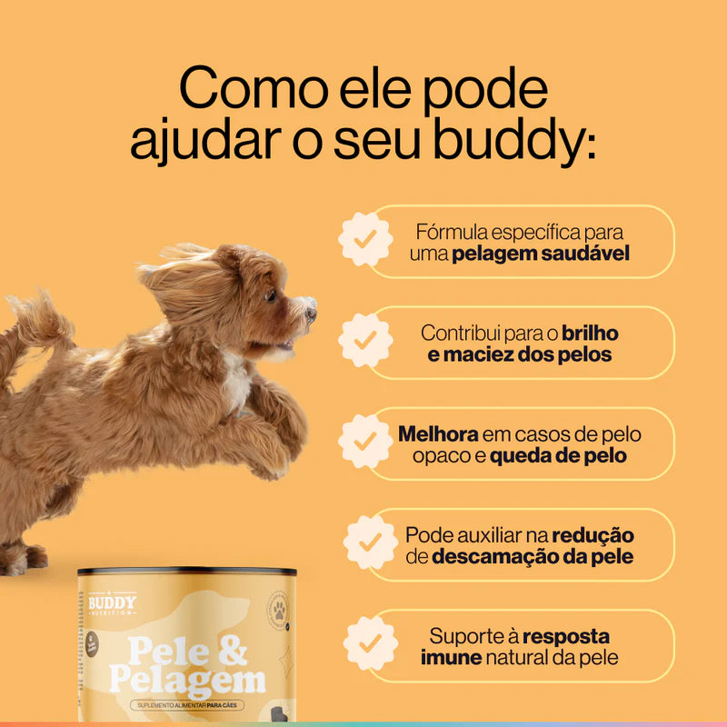 Pele & Pelagem Buddy Nutrition