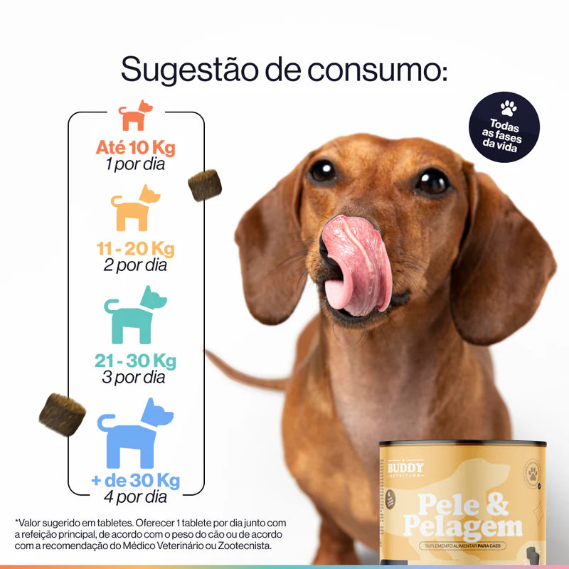 Pele & Pelagem Buddy Nutrition