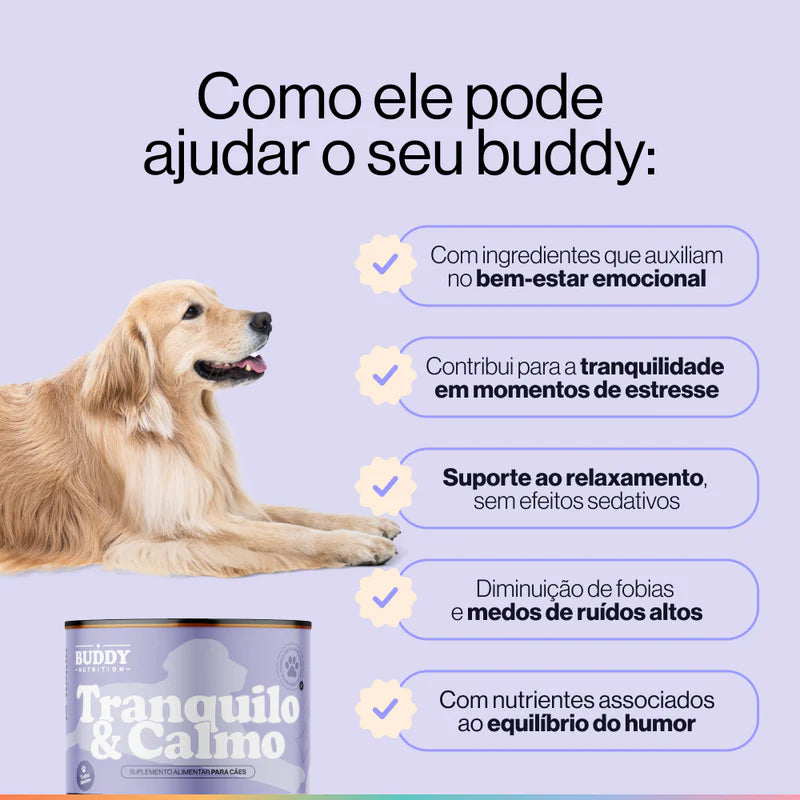 Tranquilo & Calmo Buddy Nutrition