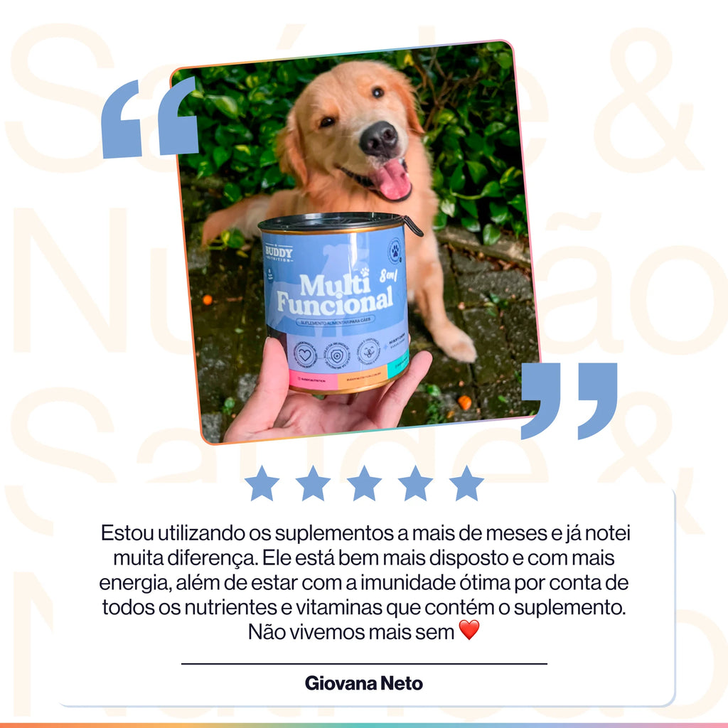 Multi Funcional 8 em 1 Buddy Nutrition