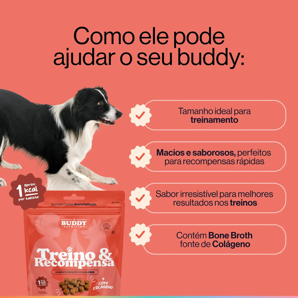 Petisco Treino & Recompensa Buddy Nutrition