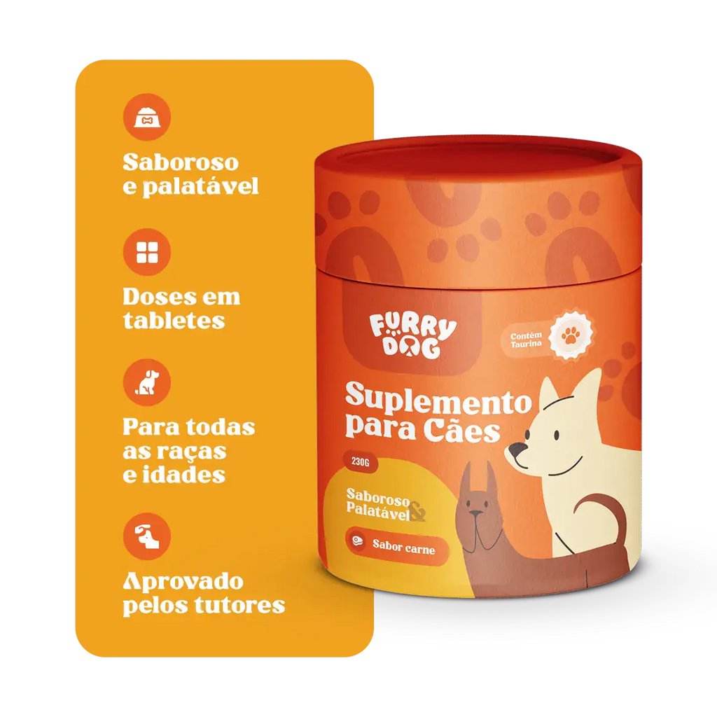 Suplemento Furry Dog para Cães 230g