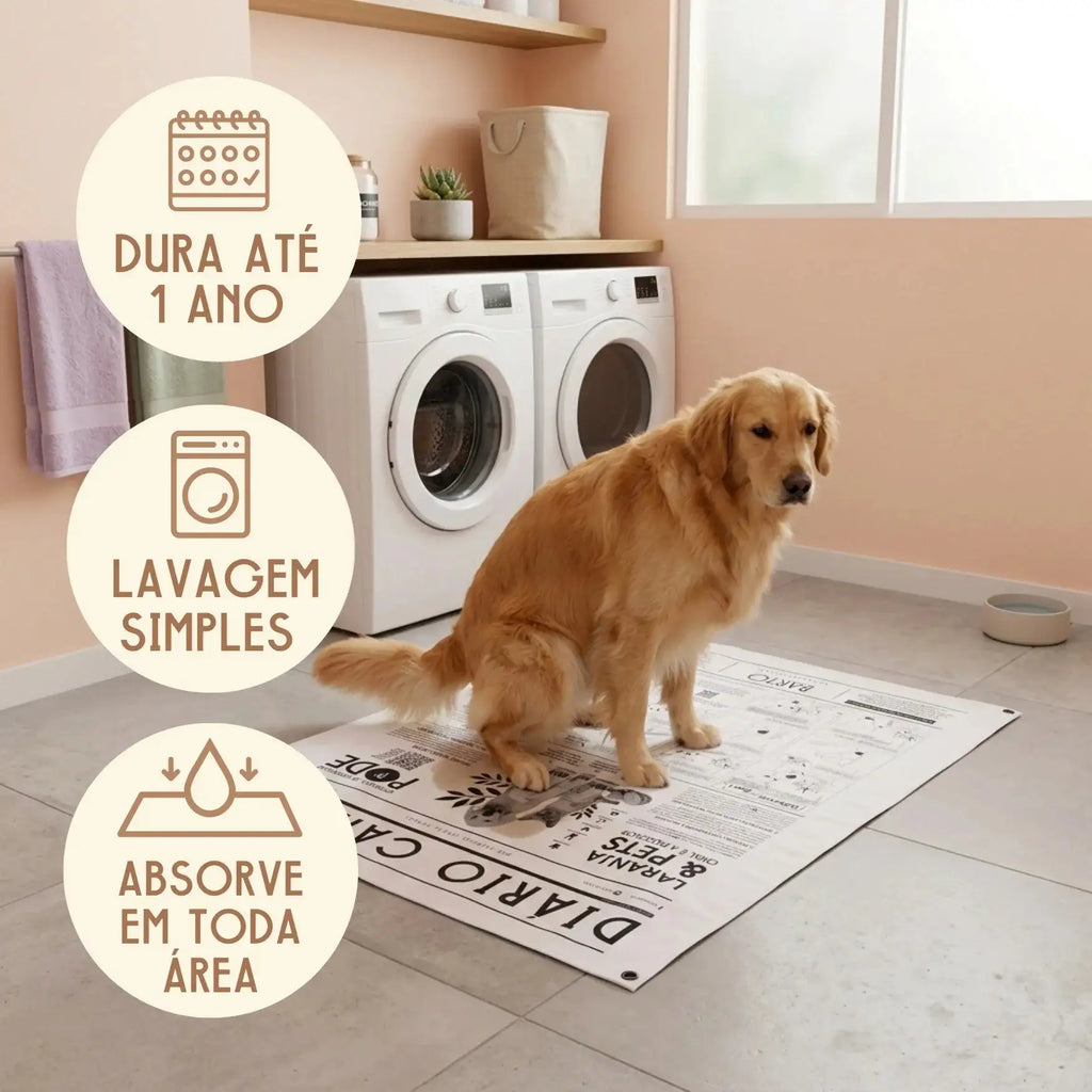 Tapete Higiênico Lavável Bartô Mini até 6kg