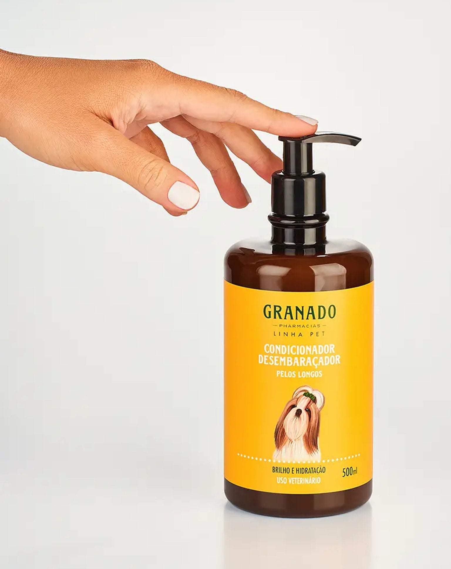 Condicionador Desembaraçador para Pelos Longos Granado Pet 500 ml