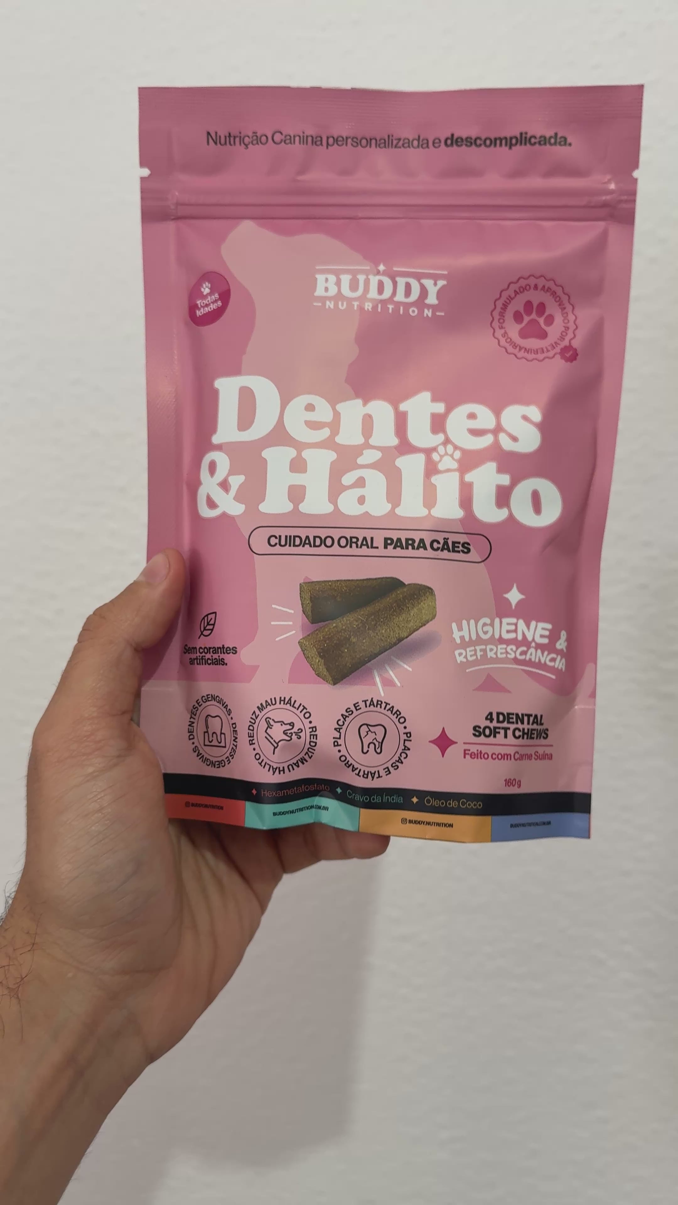 Dentes & Hálito Suplemento Buddy Nutrition